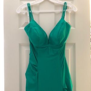 Sherri Hill Emerald prom dress